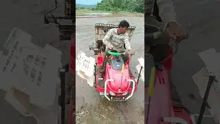Mahindra paddy master 4ro Mahindra LE4.#agricultureworld #farming #farmars #support ,🌾🌾🙏🙏🚜🚜👳