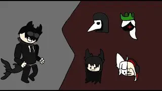 이블 노래/Sky corrupta vs Boyfriend/fnf Deathmatch
