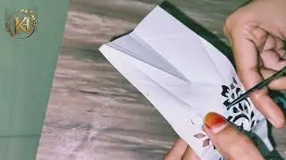 Leaf henna sticker full hand cutting video 