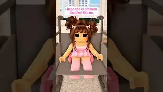 МАМА УСЫНОВИЛА ДЕВОЧКУ-ИНВАЛИДА, ЧТОБЫ СПАСТИ МЕНЯ 😥 #roblox #berry #shorts