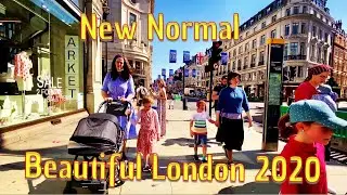 New Normal / Beautiful London / After Lockdown Finish / 4K London Walk
