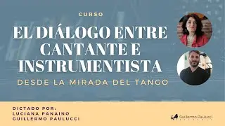 &iexcl;Nuevo Curso! - El di&aacute;logo entre cantante e instrumentista