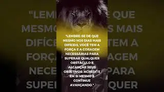 Frase Motivacional Lembre-se Que Voc&ecirc; Tem For&ccedil;a e Coragem Necess&aacute;ria Para Superar Qualquer Obst&aacute;culo