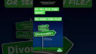 How To Properly #file and #serve The #california  #divorce  #response Form FL120? #shorts