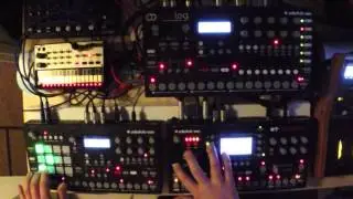 Elektron Dark Trinity Live jam