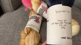 Harpy Lace yarn by Bigfoot Yarn Co. - Review & 