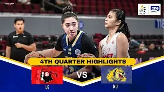 UE vs. NU | 4TH QUARTER HIGHLIGHTS | UAAP SEASON 88 WOMEN&rsquo;S BASKETBALL | OCT. 22, 2025