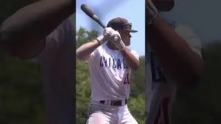 Hitting bombs MLB Pre Draft workout