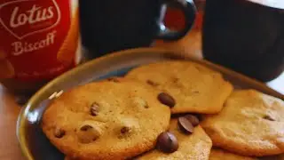 Cookies great for coffee dipping - Biscoff flavored