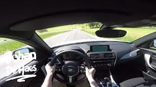 BMW M135i xDrive 326hp POV test drive GoPro