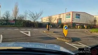 Entering and Exiting Northampton test centre