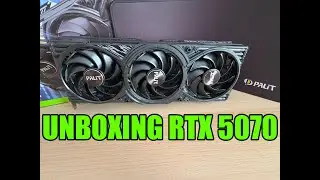 PALIT RTX 5070 GAMING PRO-UNBOXING