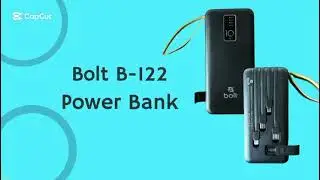 🔋 Bolt B-122 10000mAh Power Bank &ndash; Charge Anywhere, Anytime!
