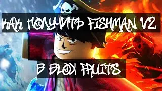 ГАЙД КАК СТАТЬ FISHMAN V2 В Blox Fruits НА РУССКОМ
