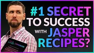 #1 Secret to Success with Jasper AI Recipes