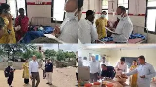 22 Children Fall Ill After Mid-Day Meal in Jewargi Taluk Lokayukta Team Conducts Surprise Inspection