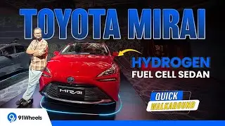Автомобиль Toyota Mirai на водородных топливных элементах || Обзор