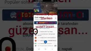 Cinavar yayını izlerken g&ouml;rd&uuml;ğ&uuml;m o g&uuml;zel insan...