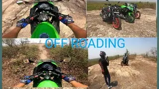FIRST TIME KAWASAKI NINJA, MT 15 OFF ROADING