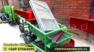Harnero vibratorio con soplador / 220 volt