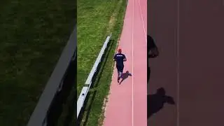 Matias, Bilateral Below-Knee Amputee, Running on the Track