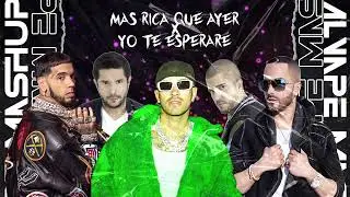 M&aacute;s Rica Que Ayer ✘ Yo Te Esperar&eacute; ✘ Yandel 150 | Anuel AA, Feid, Yandel | Alvape Mashup🚀