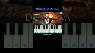 Deva deva piano tutorial | brahmastra song piano tutorial