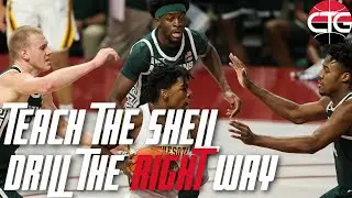 The BEST Basketball Defense Shell Drill - 