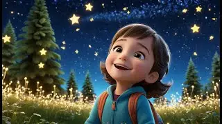 Tiny Glow Worms Light the Skies! | Magical Glow Worm Song for Kids | Nighttime Adventure Rhyme