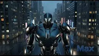 NIGHT RAIN CITY AERIAL EMOTIONAL SYNTH #transformation #transforming #robottransformation #toyrobot