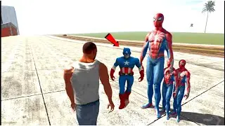 Spider-Man 🕸️ in Indian Bike Driving 3D 🤯! Character Upgrade 