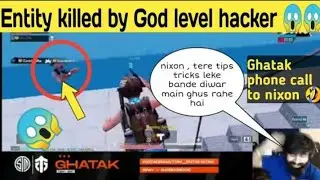 Entity Killed by HACKER IN PMPL ||HACKER Killed Entity||Ghatak FUNNY REACTION