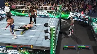 WWE 2K25 WRESTLEMANIA Tarnado tag elimination Semi final match