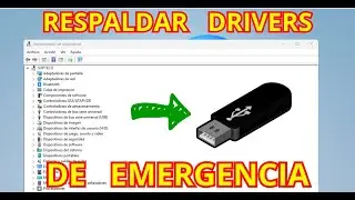 Como Respaldar Drivers antes de Formatear PC (Windows 10 y Windows 11)| Tips Tecnicos en Minutos