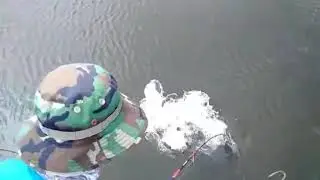 Fishing Trip To Catch Big Black Bass Fish WIth Trolling Fishing