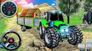😳 Heavy Load Tractor Transport | Extreme Offroad Driving PART 2 | Android Game