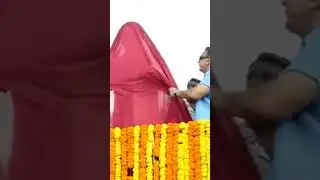 Kamal Haasan unveils statue of veteran Telugu actor Krishna in Andhra Pradesh's Vijayawada