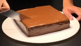 Смешайте шоколад со сливочным сыром! Десерт за 5 минут, который вас удивит! Десерты Базилика.