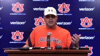 Auburn OC Chip Lindsey Talks Clemson, Jarrett Stidham