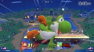 Revenge | K9sbruce (Diddy Kong) vs SUGOI | Snoop (Yoshi) - R1 Pools