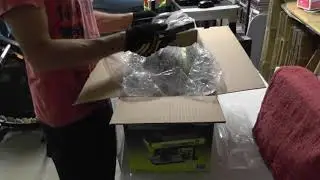 Unboxing Ryobi Belt/Disc sander RBDS4601g