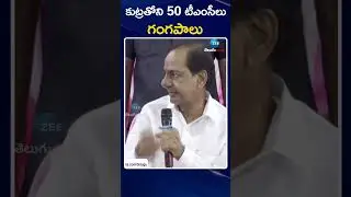 KCR Clarity About Medigadda Barrage | కుట్రతోని 50 టీఎంసీలు గంగపాలు | ZEE Telugu News