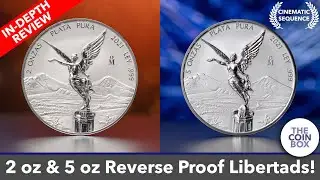 ONLY 1,000 Minted! The ELEGANT 2 oz and 5 oz Reverse Proof Libertads!  - Price and Specs