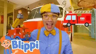 Blippi's EMERGENCY VEHICLES Song! | Blippi Educational Videos for Kids