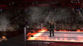 WWE SmackDown vs  RAW 2011 | UNDERTAKER VS. BATISTA | INFERNO MATCH Gameplay
