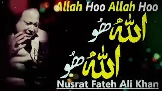 Allah Hoo Allah Hoo Nusrat Fateh Ali Khan Bast qawali