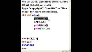 Python Mem Location Re-Referencing in Functions