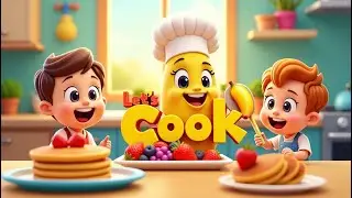 Let&rsquo;s Cook with Banana! 🍌 | Fun Cooking Song for Kids