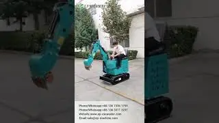 Made in China lithium battery electric mini excavator