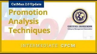 Promotion Analysis Techniques Course Preview